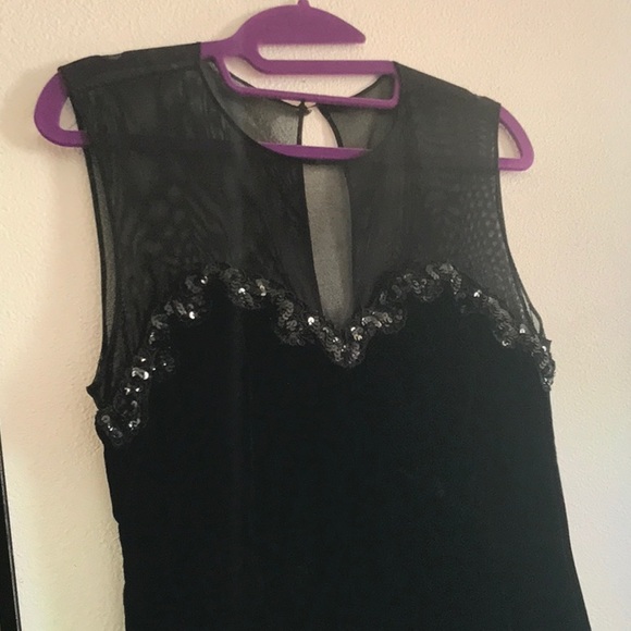 MODA INT’L Beautiful Black Dress - Picture 5 of 7